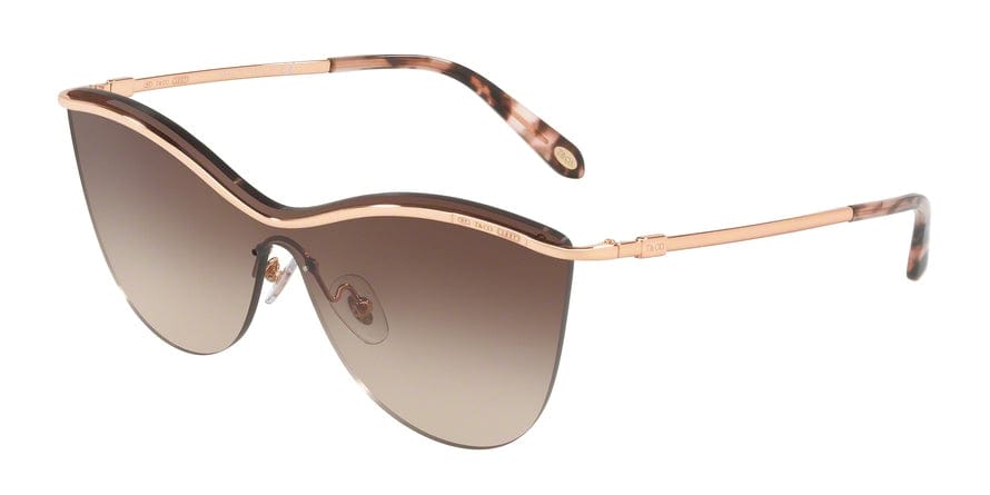 Tiffany TF3058 Butterfly Sunglasses  61053B-RUBEDO 35-135-145 - Color Map gold