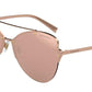 Tiffany TF3063 Butterfly Sunglasses  6105E0-RUBEDO 64-12-140 - Color Map gold