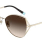 Tiffany TF3072 Butterfly Sunglasses  60213B-PALE GOLD 59-16-140 - Color Map gold