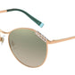 Tiffany TF3073B Round Sunglasses  610557-RUBEDO 59-16-140 - Color Map gold