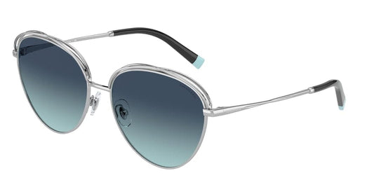 Tiffany TF3075 Phantos Sunglasses  60019S-SILVER 58-16-140 - Color Map silver