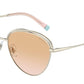 Tiffany TF3075 Phantos Sunglasses  61562D-PALE GOLD 58-16-140 - Color Map gold