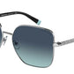 Tiffany TF3078B Square Sunglasses  61059S-SILVER 60-16-140 - Color Map silver