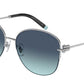 Tiffany TF3082 Pillow Sunglasses  60019S-SILVER 58-16-140 - Color Map silver