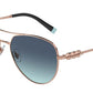 Tiffany TF3083B Pilot Sunglasses  61059S-RUBEDO 59-15-140 - Color Map gold