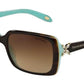 Tiffany TF4047B Rectangle Sunglasses - Lensntrends