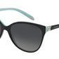 Tiffany TF4089B Cat Eye Sunglasses  8055T3-BLACK ON TIFFANY BLUE 58-16-140 - Color Map black