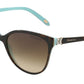 Tiffany TF4089B Cat Eye Sunglasses  81343B-HAVANA ON TIFFANY BLUE 58-16-140 - Color Map havana