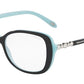 Tiffany TF4121B Rectangle Sunglasses  80551W-BLACK ON TIFFANY BLUE 55-16-140 - Color Map black