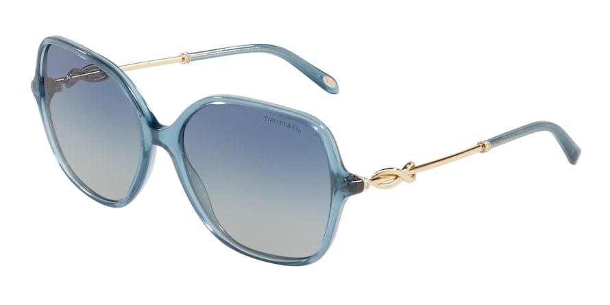 Tiffany TF4145B Square Sunglasses  82444L-BLUE 57-16-140 - Color Map blue