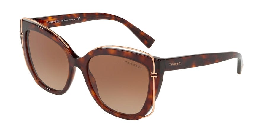 Tiffany TF4148 Cat Eye Sunglasses  80023B-HAVANA 54-17-140 - Color Map havana