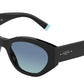 Tiffany TF4172 Oval Sunglasses  80019S-BLACK 54-19-140 - Color Map black