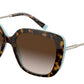 Tiffany TF4177 Butterfly Sunglasses  81343B-HAVANA ON TIFFANY BLUE 55-17-140 - Color Map havana