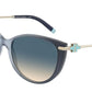 Tiffany TF4178 Cat Eye Sunglasses  83074M-OPAL BLUE 57-16-140 - Color Map blue