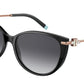 Tiffany TF4178 Cat Eye Sunglasses  83393C-BLACK 57-16-140 - Color Map black