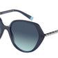 Tiffany TF4179B Irregular Sunglasses  83159S-OPAL BLUE 55-17-140 - Color Map blue