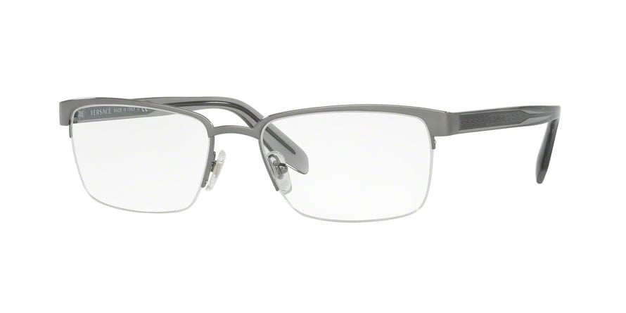 Versace VE1241 Rectangle Eyeglasses  1264-GREY 54-18-145 - Color Map grey