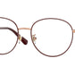 Versace VE1273D Pillow Eyeglasses  1467-Rose Gold/Bordeaux 54-140-18 - Color Map Gold