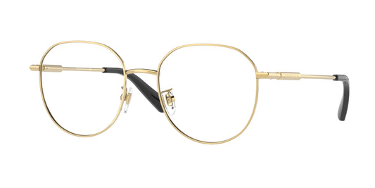Versace VE1282D Phantos Eyeglasses  1002-Gold 53-145-19 - Color Map Gold