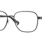 Versace VE1290 Phantos Eyeglasses  1261-Matte Black 56-145-17 - Color Map Black