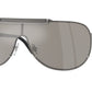 Versace VE2140 Pilot Sunglasses  10006G-Silver 40-135-140 - Color Map Silver