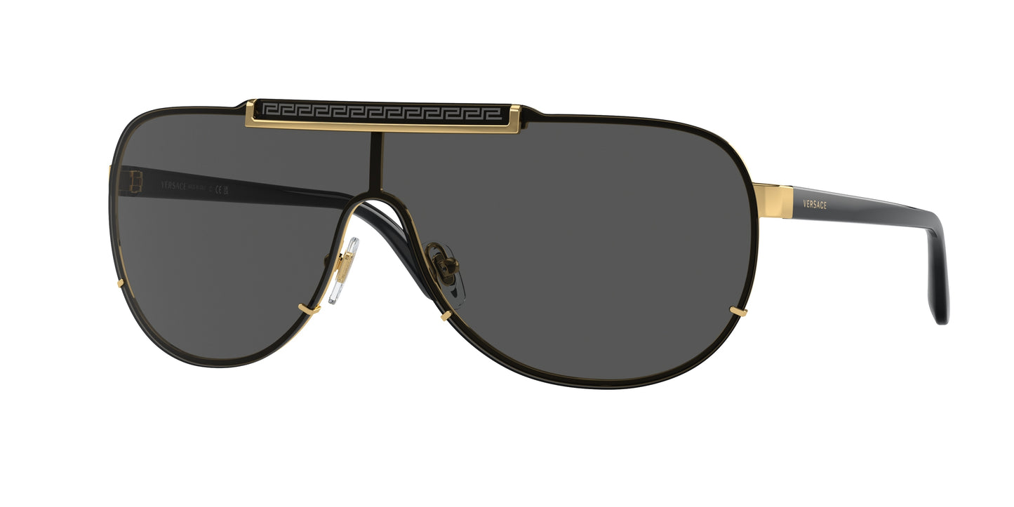 Versace VE2140 Pilot Sunglasses  100287-Gold 40-135-140 - Color Map Gold