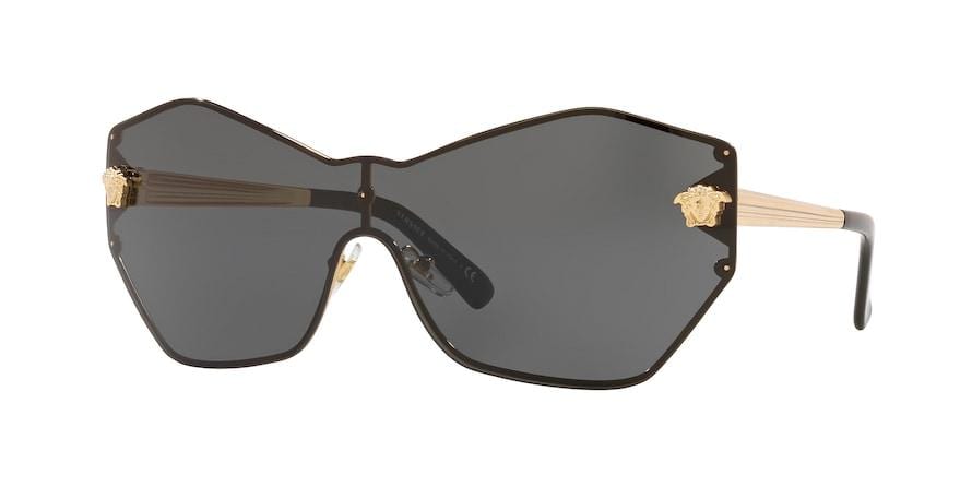 Versace - VE2182 Irregular Sunglasses  100287-GOLD 43-143-140 - Color Map gold