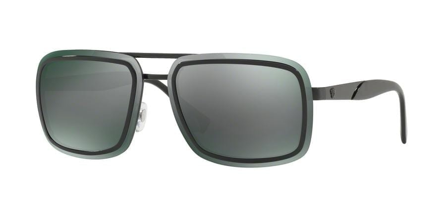 Versace VE2183 Square Sunglasses  1009C0-BLACK 63-12-140 - Color Map black