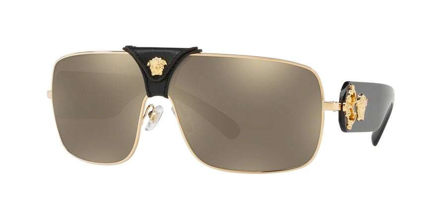 Versace - VE2207Q Square Sunglasses  1002/5-GOLD 38-138-140 - Color Map gold