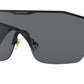 Versace VE2220 Irregular Sunglasses  100987-Black 41-125-141 - Color Map Black