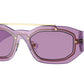 Versace VE2235 Irregular Sunglasses  100284-Violet 51-140-20 - Color Map Violet