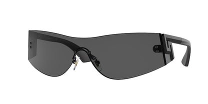 Versace VE2241 Irregular Sunglasses  125687-GREY 43-143-135 - Color Map clear