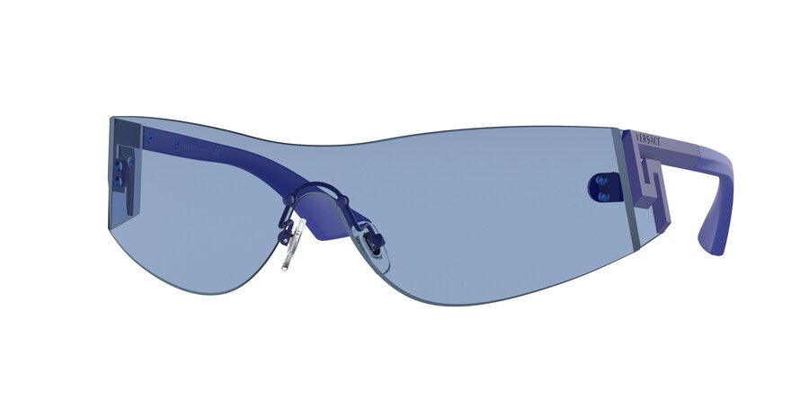 Versace VE2241 Irregular Sunglasses  147972-BLU 43-143-135 - Color Map clear