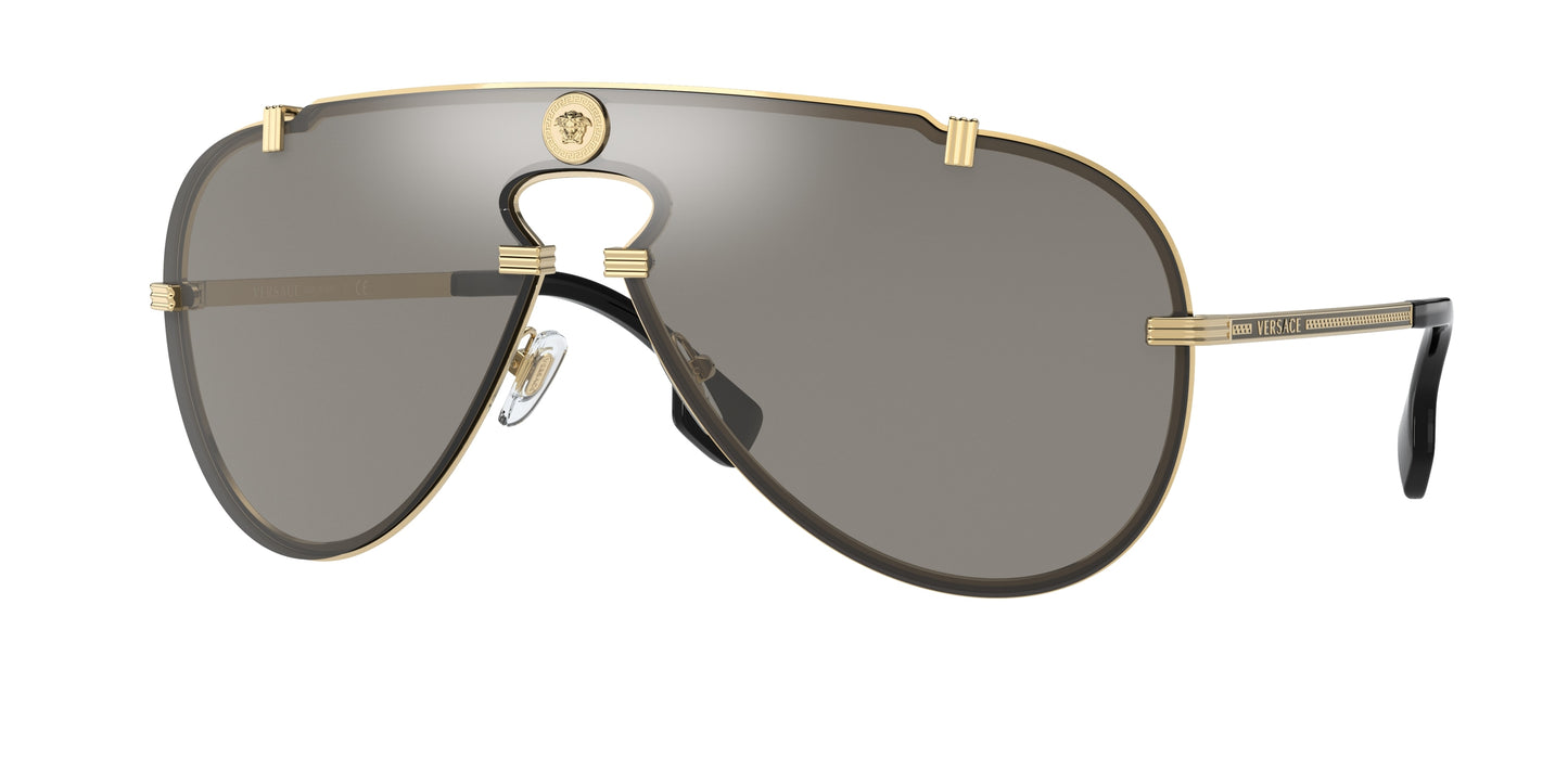 Versace VE2243 Pilot Sunglasses  10026G-Gold 0-140-143 - Color Map Gold