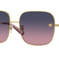 Versace VE2246D Square Sunglasses  1002I6-Gold 59-145-17 - Color Map Gold