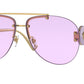 Versace VE2250 Pilot Sunglasses  14871A-Gold 63-145-13 - Color Map Gold