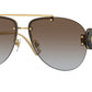 Versace VE2250 Pilot Sunglasses  148889-Gold 63-145-13 - Color Map Gold