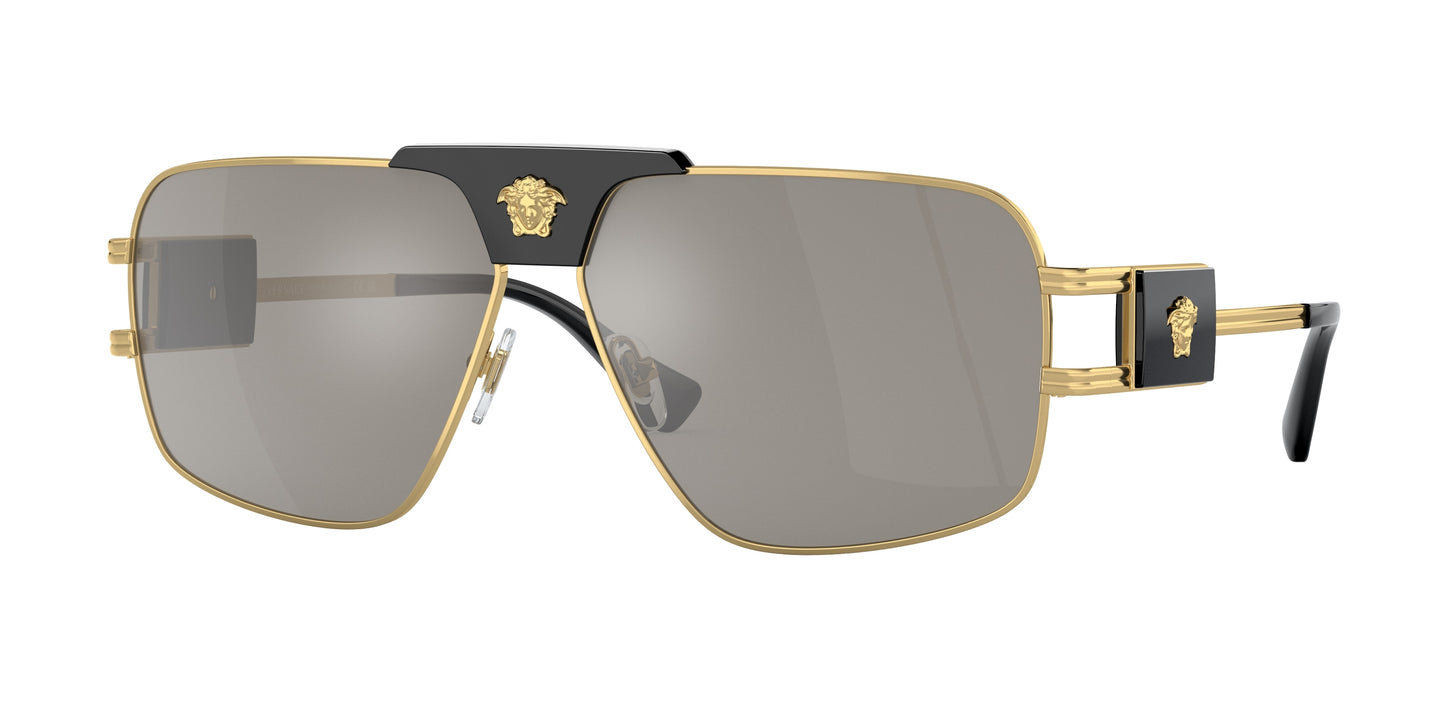Versace VE2251 Pillow Sunglasses  10026G-Gold 63-145-12 - Color Map Gold