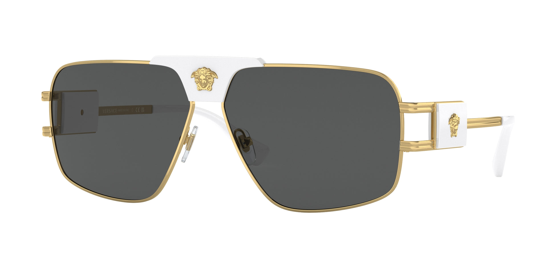 Versace VE2251 Pillow Sunglasses  147187-Gold 63-145-12 - Color Map Gold