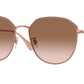 Versace VE2259D Irregular Sunglasses  141213-Rose Gold 58-140-17 - Color Map Gold