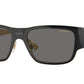 Versace VE2262 Square Sunglasses  143381-Black 56-140-18 - Color Map Black
