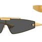 Versace VE2265 Irregular Sunglasses  100287-Gold 0-120-144 - Color Map Gold