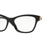Versace VE3214 Cat Eye Eyeglasses  GB1-BLACK 54-16-140 - Color Map black