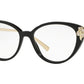 Versace VE3262B Cat Eye Eyeglasses  GB1-BLACK 54-16-140 - Color Map black