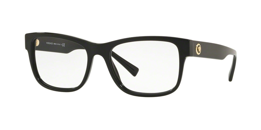 Versace VE3266 Pillow Eyeglasses  GB1-BLACK 55-17-145 - Color Map black