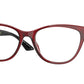 Versace VE3292 Phantos Eyeglasses  388-BORDEAUX TRANSPARENT 54-18-140 - Color Map bordeaux