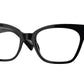Versace VE3294 Cat Eye Eyeglasses  GB1-Black 53-140-18 - Color Map Black