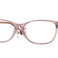 Versace VE3297D Phantos Eyeglasses  5322-Transparent Pink 55-140-16 - Color Map Pink