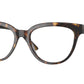 Versace VE3315 Cat Eye Eyeglasses  108-Havana 54-145-18 - Color Map Tortoise