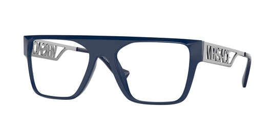 Versace VE3326U Rectangle Eyeglasses  911-Blue 55-145-19 - Color Map Blue